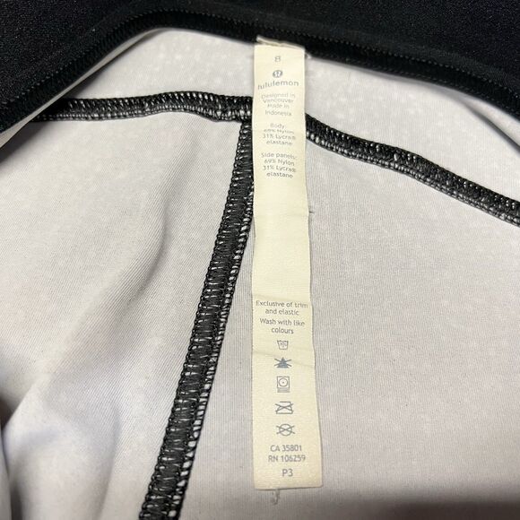 Lululemon Box It Out Tight Womens Size 8 High Rise Athletic Yoga Leggings - Picture 7 of 16